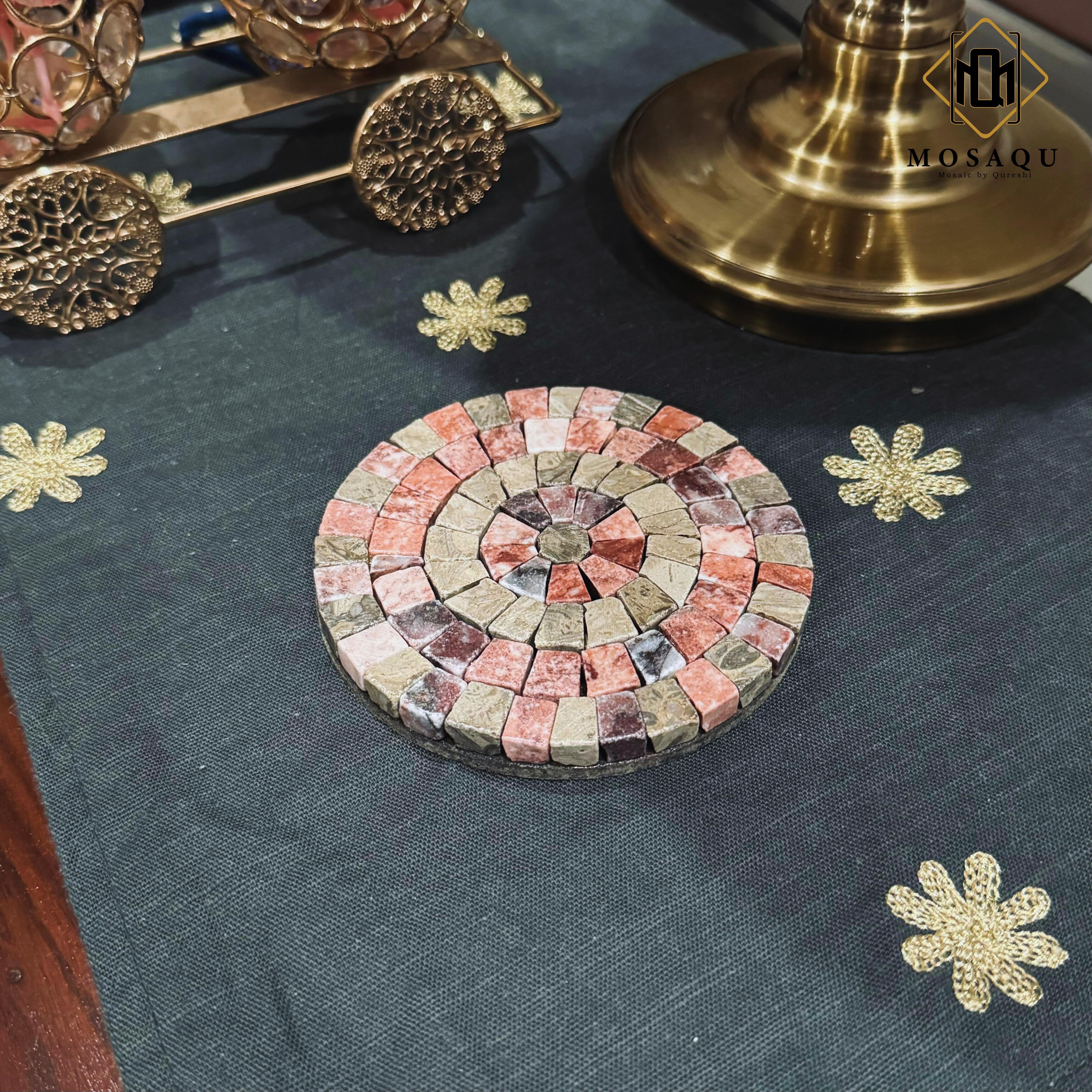 Berry Glow Handmade Coaster for Country Home Decor